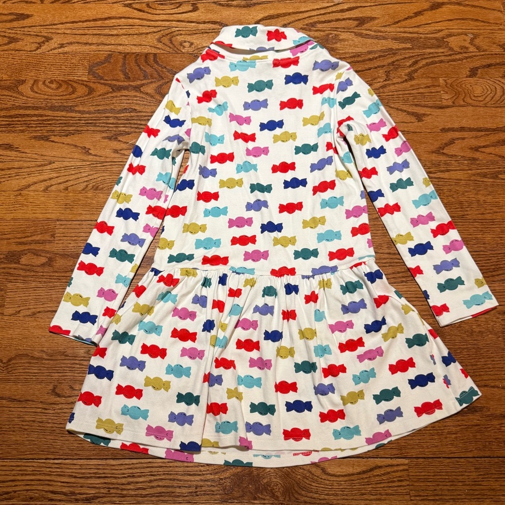 Hanna Andersson Candy Turtleneck Dress Sz 10 - Picture 5 of 7